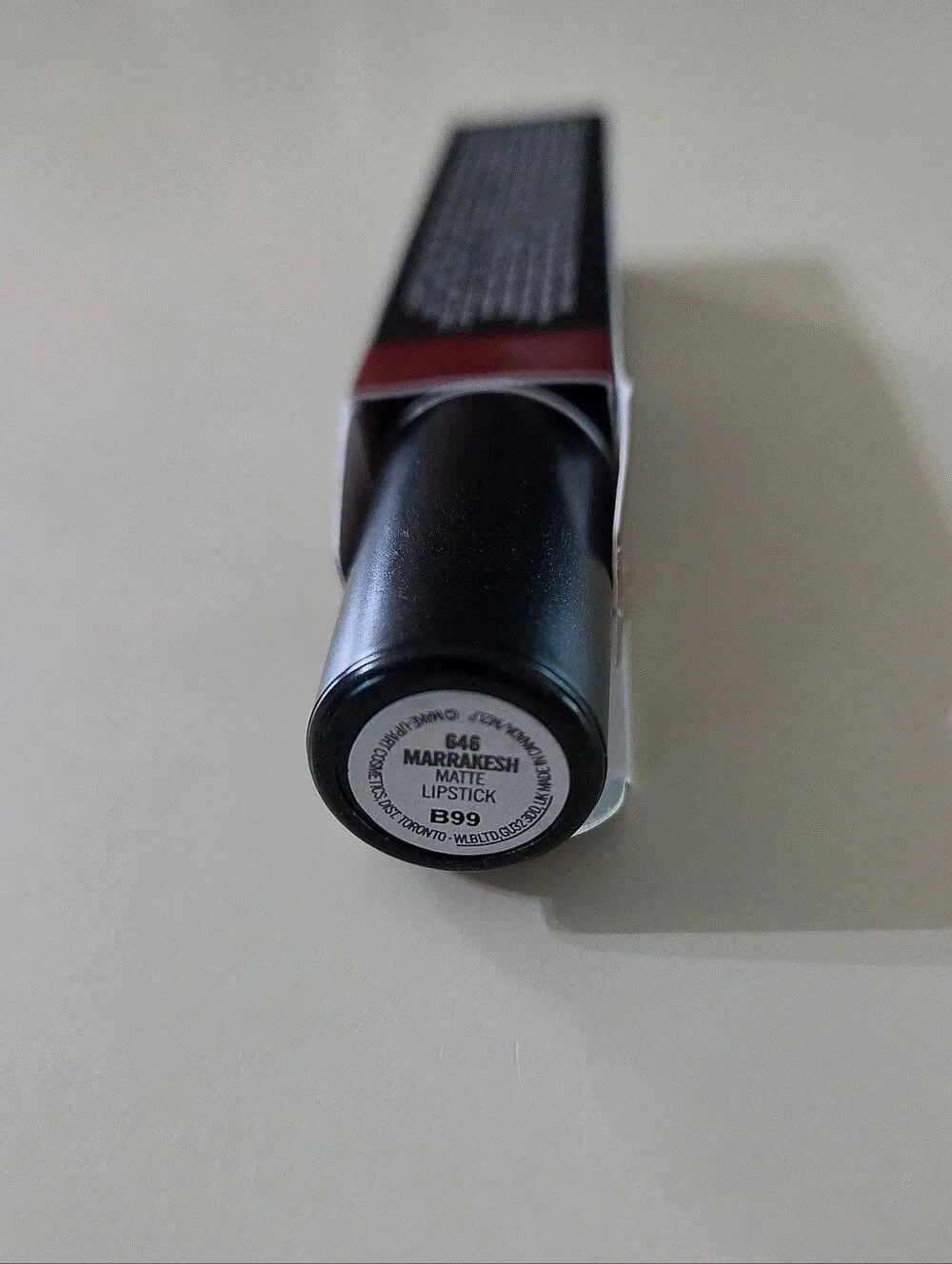 MAC Cosmetics Marrakesh Orange Brown Matte Finish Lipstick